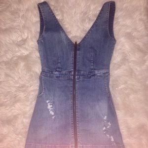 LF carmar denim dress